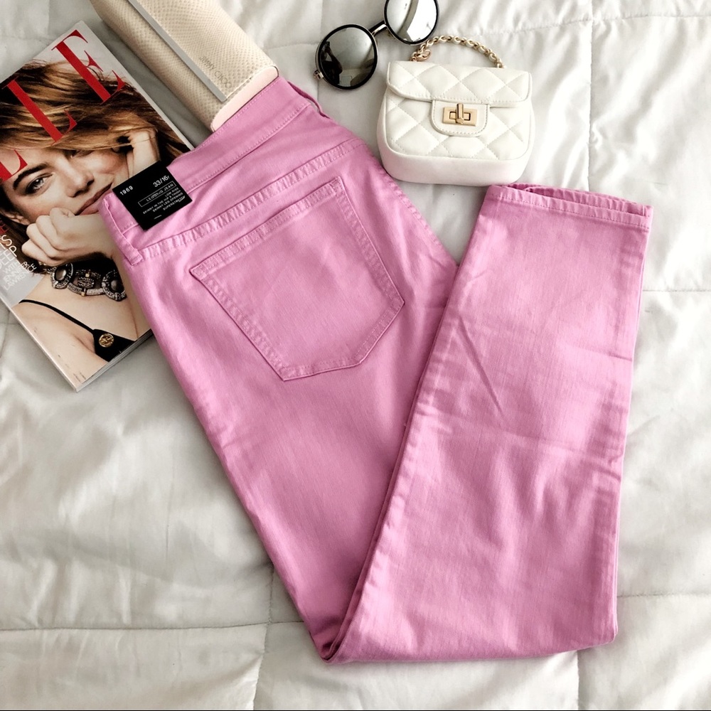 Gap pink rose skinny 1969 legging jeans
